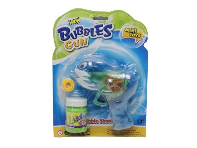 BUBBLE GUN W/LIGHT BLUE/PINK - HP1026123