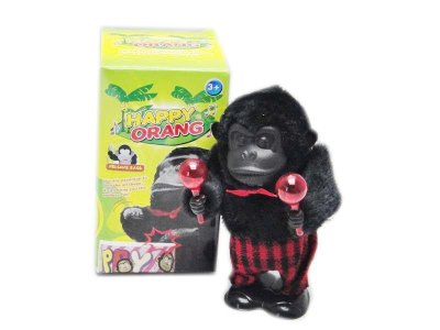 WIND UP ORANGUTAN W/RATTLE BELL - HP1026124