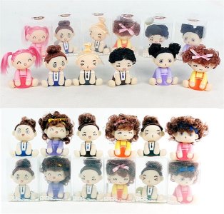 11CM VINYL DOLL W/SHAKING HEAD 11ASST. - HP1026211