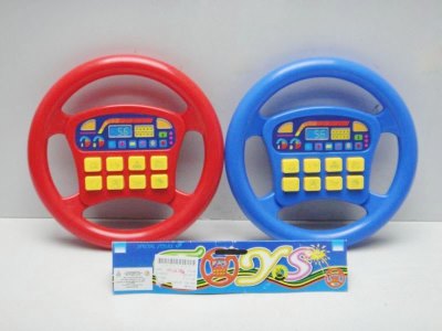 B/O WHEEL W/LIGHT & MUSIC RED/BLUE - HP1026246