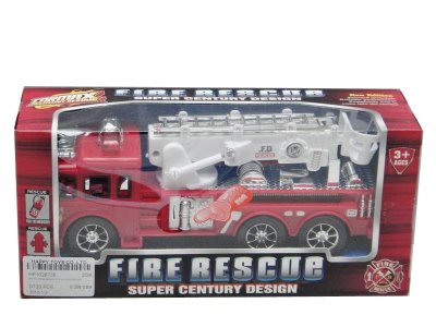 FRICTION FIRE ENGINE W/LIGHT & IC INCLUDED BUTTONCELL - HP1026736