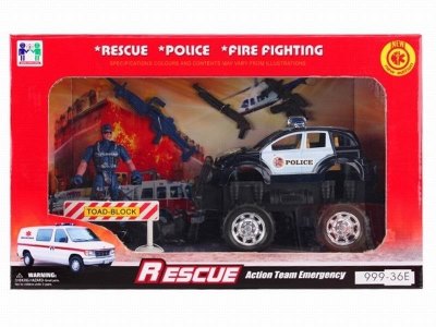 FRICTION POLICE TRUCK SET - HP1027225
