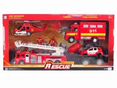FRICTION FIRE TRUCK SET - HP1027271