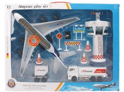 FRICTION PLANE SET W/SOUND & LIGHT,INCLUDE 2 BUTTON CELL - HP1027307