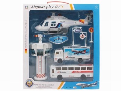 FRICTION PLANE SET W/SOUND & LIGHT,INCLUDE 2 BUTTON CELL - HP1027311