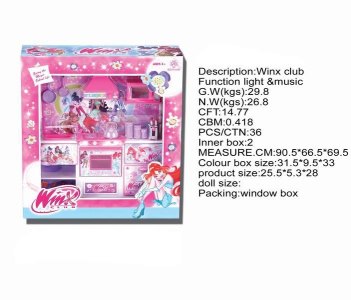 WINX CLUB魔法俏佳人厨房带灯光音乐 - HP1027501