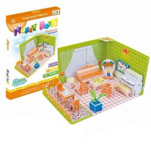 LIVING ROOM 3D PUZZLE  - HP1027624
