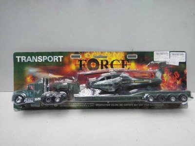 FRICTION CAR W/HELICOPTER - HP1027944