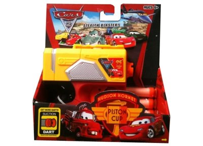 CARS SOFT SHOOTING GUN 2 COLOURS ASST - HP1028107
