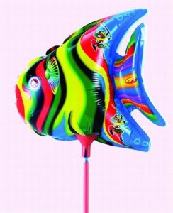 RAINBOW FISH BALLOON 20PCS - HP1028132