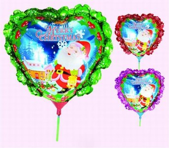 HEART FILLET BALLOON 3COLOR 20PCS - HP1028204