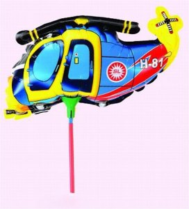 HELICOPTER BALLOON 20PCS - HP1028206