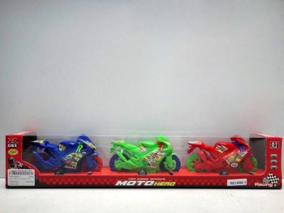 3PCS PULL BACK MOTOR RED/GREEN/BLUE 3ASST - HP1028251