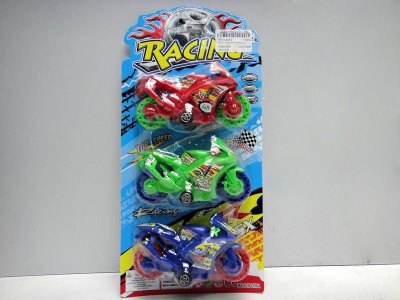3PCS PULL BACK MOTOR RED/GREEN/BLUE 3ASST - HP1028252