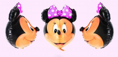 3D MINNIE BALLOON 50PCS - HP1028294