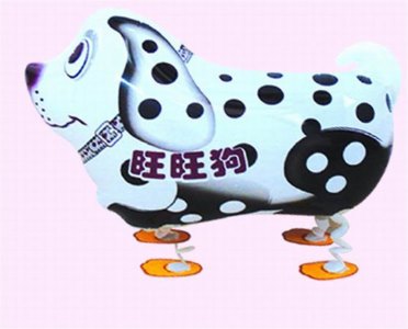 3D DOG BALLOON 50PCS - HP1028301