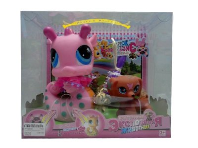 VINYL ANIMAL W/MUSIC & LIGHT & ACCESSORIES INCLUDED BUTTONCELL 2ASST - HP1028399