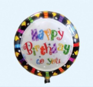 BIRTHDAY ALUMINUM FOIL BALLOON 50PCS - HP1028459