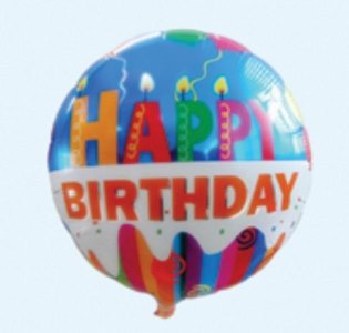 BIRTHDAY ALUMINUM FOIL BALLOON 50PCS - HP1028463