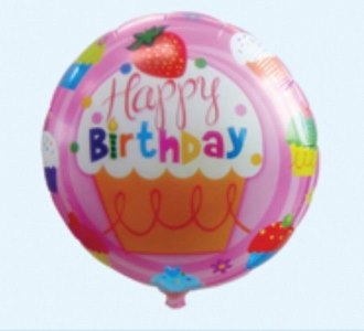 BIRTHDAY ALUMINUM FOIL BALLOON 50PCS - HP1028465