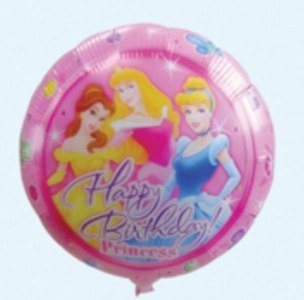 PRINCESS ALUMINUM FOIL BALLOON 50PCS - HP1028468