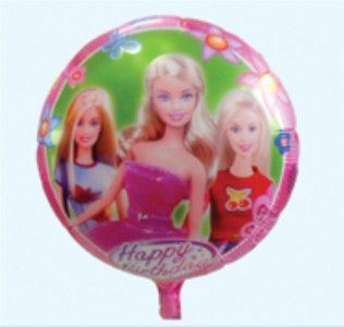 DOLL PICTURE ALUMINUM FOIL BALLOON 50PCS - HP1028469