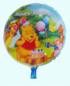 ROUND ALUMINUM FOIL BALLOON 50PCS - HP1028471