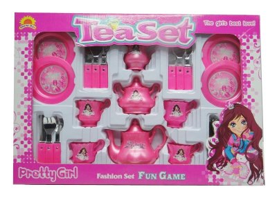 TEA SET W/PEARLY-LUSTRE - HP1029004