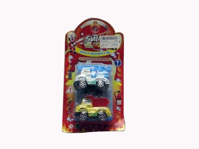 2PCS PULL BACK CAR 4COLOR 8ASST - HP1029142