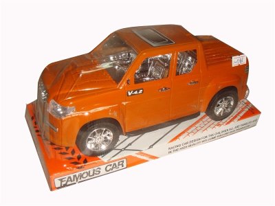 FRICTION CAR ，BLUE/ORANGE/BLACK - HP1029368