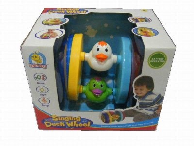 PUSH & PULL DUCK W/LIGHT & MUSIC - HP1029559