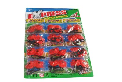 SPINNING TOP ,YELLOW,RED,12PCS/CARD，TOP 2PCS/BAG - HP1029642