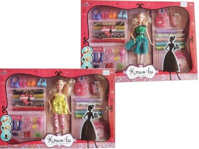 DIY DOLL SET W/ACCESSORIES 2ASST（SOLID BODY） - HP1029656