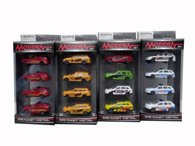 1：64 FREE WAY CAR (DIE CAST) 4ASST - HP1029738