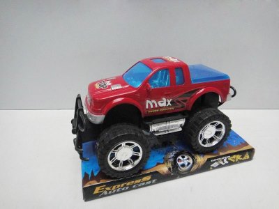 FRICTION CAR W/LIGHT RED/BLUE/SIVER - HP1029764