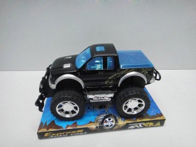 FRICTION CAR W/LIGHT WHITE/BLACK - HP1029766