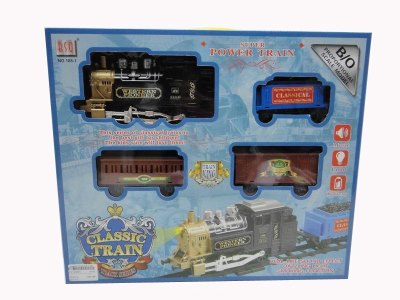 272CM B/O TRAIN W/LIGHT & MUSIC INCLUDED 4PCS BATTERY - HP1029993
