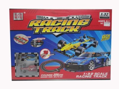 225CM 1：32 B/O RAIL W/RACING CAR & CHARGER & LIGHT - HP1030001