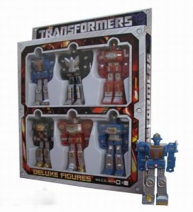 6PCS TRANSFORMER ROBOT W/LIGHT 3COLOR - HP1030243