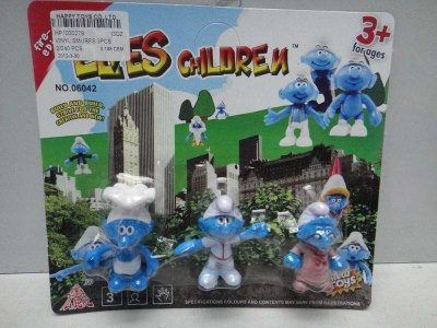 VINYL SMURFS 3PCS - HP1030279