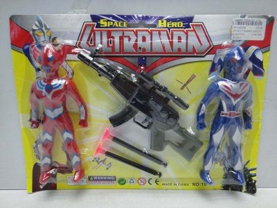 2PCS UITRAMAN W/GUN - HP1030286