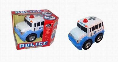 B/O CARTOON POLICE CAR W/LIGHT - HP1030521