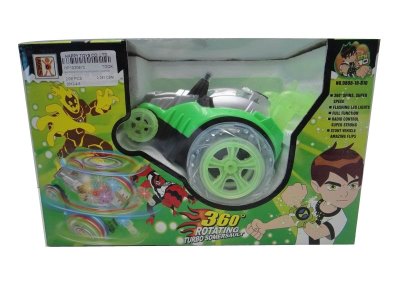 四通遥控BEN10明轮翻斗车带灯光音乐  - HP1030670