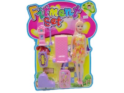 FURNITURE SET W/DOLL - HP1030687