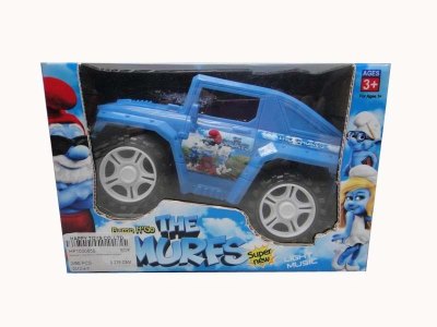 B/O BUMP AND GO POLICE CAR W/LIGHT & MUSIC & 2ASST - HP1030858