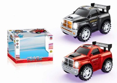 B/O BUMP AND GO POLICE CAR W/4LIGHT YELLOW/BLACK - HP1030868