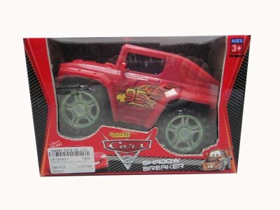 B/O BUMP AND GO POLICE CAR W/LIGHT & ROTARY LIFT  2ASST - HP1030871
