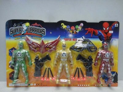SUPER HEROS SET W/LIGHT - HP1030874