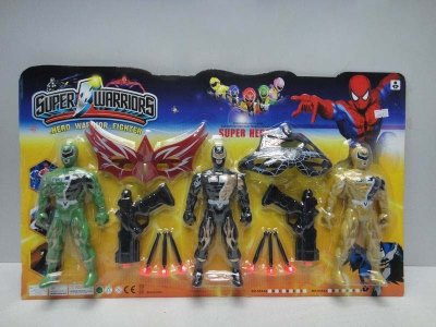 SUPER HEROS SET W/LIGHT - HP1030876