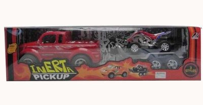 FRICTION TOW TRUCK W/ FRICTION SAND MOTORBIKE & 2COLOR - HP1030884